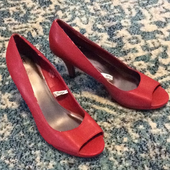 💥Red peep toe heals - Picture 4 of 4